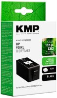 KMP  schwarz Druckerpatrone kompatibel zu HP 920XL (CD975AE)