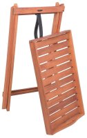 Garden Pleasure DALLAS Beistelltisch rechteckig Eukalyptus eukalyptus 44,0 x 44,0 x 74,0 cm, 1 St.