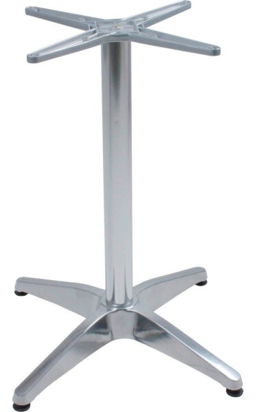 Garden Pleasure BRENTA Tischgestell für Bistrotisch silber 66,0 x 66,0 x 70,0 cm, 1 St.