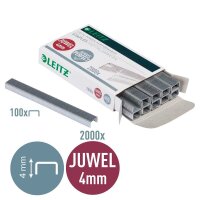 LEITZ Heftklammern Juwel 5640 4 mm, 2.000 St.