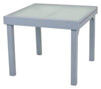 Garden Pleasure Sitzgruppe LOLA dunkelgrau, grau Metall,...
