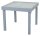 Garden Pleasure Sitzgruppe LOLA dunkelgrau, grau Metall, 5-teilig