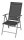 Garden Pleasure Sitzgruppe LOLA dunkelgrau, grau Metall, 5-teilig