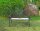 Garden Pleasure Gartenbank AMARILLO 950470 braun Metall 115,0 cm