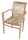Garden Pleasure Sitzgruppe JAVA, natur Holz, 3-teilig