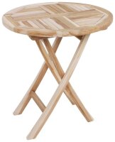 Garden Pleasure Sitzgruppe JAVA, natur Holz, 3-teilig
