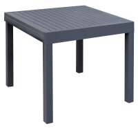 Garden Pleasure Sitzgruppe ELENA, anthrazit Metall, 3-teilig