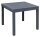 Garden Pleasure Sitzgruppe ELENA, anthrazit Metall, 3-teilig