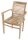 Garden Pleasure Sitzgruppe JAVA, natur Holz, 3-teilig
