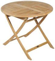 Garden Pleasure Sitzgruppe SOLO, natur Holz, 3-teilig