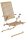 Garden Pleasure Sitzgruppe SOLO, natur Holz, 3-teilig