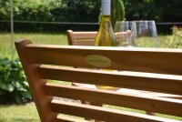 Garden Pleasure Sitzgruppe IBARRA, natur Holz, 3-teilig