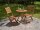 Garden Pleasure Sitzgruppe IBARRA, natur Holz, 3-teilig