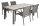 Garden Pleasure Sitzgruppe RANA, anthrazit Metall, 7-teilig