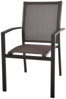 Garden Pleasure Sitzgruppe RANA, anthrazit Metall, 5-teilig