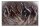 Garden Pleasure Wandbild 3D Fury grau, Metall