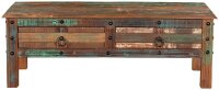 Garden Pleasure KALANKA Beistelltisch quadratisch Massivholz braun 115,0 x 55,0 x 40,0 cm, 1 St.