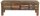 Garden Pleasure KALANKA Beistelltisch quadratisch Massivholz braun 115,0 x 55,0 x 40,0 cm, 1 St.