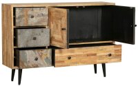 Garden Pleasure Kommode YAMUNA, 304064 braun 117,0 x 31,0 x 79,0 cm, 1 St.