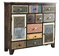 Garden Pleasure Sideboard KALAY, 304055 vintage-braun 125,0 x 35,0 x 111,0 cm, 1 St.