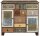 Garden Pleasure Sideboard KALAY, 304055 vintage-braun 125,0 x 35,0 x 111,0 cm, 1 St.
