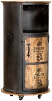 Garden Pleasure Hausbar LUNI, 304068 schwarz 60,0 x 60,0...