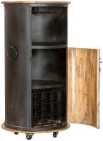 Garden Pleasure Hausbar LUNI, 304068 schwarz 60,0 x 60,0 x 115,0 cm, 1 St.