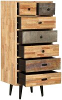 Garden Pleasure Kommode YAMUNA, 304065 braun 50,0 x 35,0 x 112,0 cm, 1 St.
