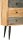 Garden Pleasure Kommode YAMUNA, 304063 braun 92,0 x 31,0 x 90,5 cm, 1 St.
