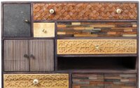 Garden Pleasure Kommode TOBOL, 304069 braun 100,0 x 40,0 x 121,0 cm, 1 St.