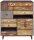 Garden Pleasure Kommode TOBOL, 304069 braun 100,0 x 40,0 x 121,0 cm, 1 St.