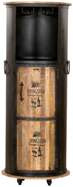 Garden Pleasure Hausbar LUNI, 304067 schwarz 60,0 x 60,0 x 155,0 cm, 1 St.
