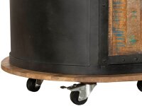 Garden Pleasure Hausbar LUNI, 304067 schwarz 60,0 x 60,0 x 155,0 cm, 1 St.