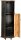 Garden Pleasure Hausbar LUNI, 304067 schwarz 60,0 x 60,0 x 155,0 cm, 1 St.