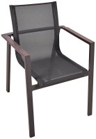 Garden Pleasure Sitzgruppe SOPHIA, pfefferschwarz Metall, 5-teilig