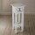 Garden Pleasure PADEA Beistelltisch quadratisch Massivholz weiß 25,0 x 25,0 x 67,0 cm, 1 St.