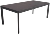 Garden Pleasure Sitzgruppe NEREA anthrazit Metall, 5 tlg.