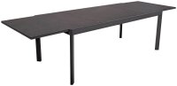 Garden Pleasure Sitzgruppe NEREA anthrazit Metall, 5 tlg.