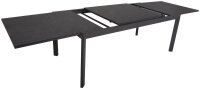 Garden Pleasure Sitzgruppe NEREA anthrazit Metall, 5 tlg.