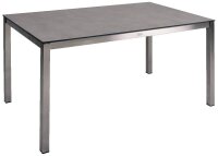 Garden Pleasure Sitzgruppe SIENNA, taupe Metall, 7-teilig...