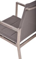 Garden Pleasure Sitzgruppe SIENNA, taupe Metall, 7-teilig  ( 305384-2 )