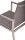 Garden Pleasure Sitzgruppe SIENNA, taupe Metall, 7-teilig  ( 305384-2 )