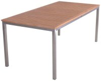 Garden Pleasure Sitzgruppe DENVER, silber Holz, Metall, 5...
