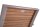 Garden Pleasure Sitzgruppe DENVER, silber Holz, Metall, 5 tlg.  ( 304767-1 )