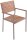 Garden Pleasure Sitzgruppe DENVER, silber Holz, Metall, 5 tlg.  ( 304767-1 )