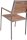 Garden Pleasure Sitzgruppe DENVER, silber Holz, Metall, 5 tlg.  ( 304767-1 )