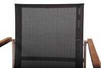 Garden Pleasure Sitzgruppe DENVER dunkelgrau, silber Holz, Metall, 7-teilig