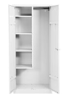 Gürkan Putzmittelschrank 110081 verkehrsweiß 4...