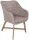 Garden Pleasure Sitzgruppe ARVADA/OAKLAND hellgrau, natur Kunststoff, Holz