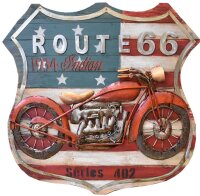 Garden Pleasure Wandbild 3D Motorrad, Metall  ( 314730 )